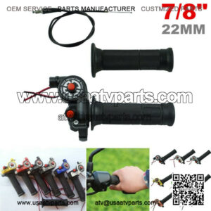 7/8" 22mm 2PCS Hand Grips Pro Handle Bar Grip For Motorcycle ATV Bikes off-road