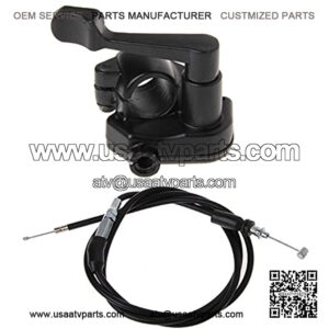 7/8'' 22mm Thumb Throttle Cable Accelerator Control Assembly for TaoTao ATV Quad Go Kart Pit Bike