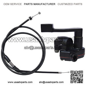 7/8'' 22mm Thumb Throttle Cable Accelerator Handle Assembly for 50cc 70cc 90cc 110cc 125cc 250cc ATV Quad Go Kart TaoTao Pit Bike