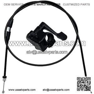 7/8'' 22mm Thumb Throttle Cable Accelerator Control Assembly for Chinese 50cc 70cc 90cc 110cc 125cc 250cc Kazuma TaoTao ATV Quad Go Kart