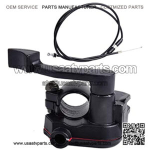Thumb Throttle Accelerator With Throttle Cable Controller Throttle Wire Cable Assembly For 9cc 50cc 110cc 125cc ATV Quad Bike Buggy