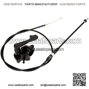 7/8'' 22mm Thumb Throttle Cable Handle Assembly for Taotao Kazuma Sunl 50cc 70cc 90cc 110cc 125cc 250cc Redcat Coolster Coolsport Eagle ATV Quad Fourwheeler Harbor Freight 212 Engine Mini Bike