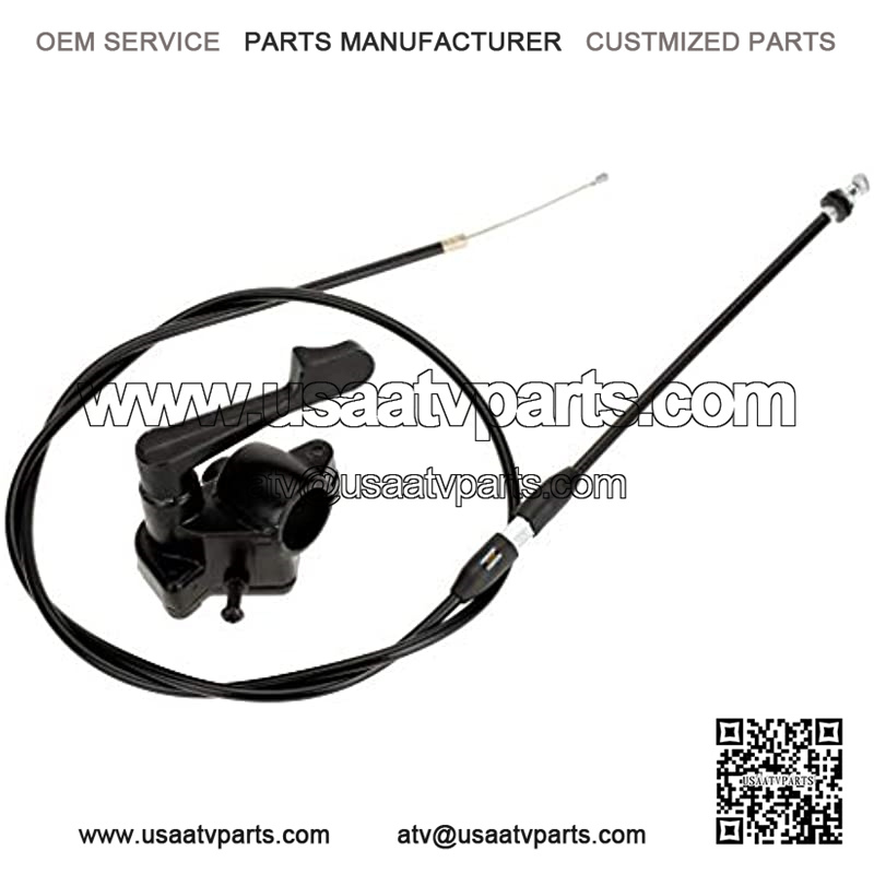 7/8'' 22mm Thumb Throttle Cable Handle Assembly for Taotao Kazuma Sunl 50cc 70cc 90cc 110cc 125cc 250cc Redcat Coolster Coolsport Eagle ATV Quad Fourwheeler Harbor Freight 212 Engine Mini Bike