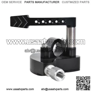 BILLET THUMB THROTTLE ASSEMBLY BLACK FOR YAMAHA BANSHEE YFZ RAPTOR 350 660 700