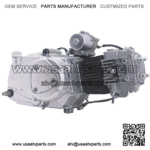 110cc Motorcycle Engine Single Cylinder 4 Stroke Air Cooled Engine with Reverse Gear Engine for ATV Motorbike Motorcycle