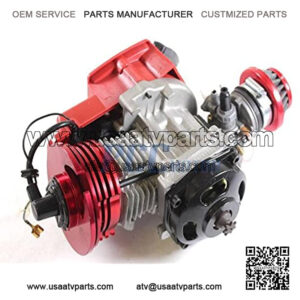 49CC 2-STROKE HIGH PERFORMANCE STAGE 3 ENGINE MOTOR POCKET MINI BIKE ATV EN07