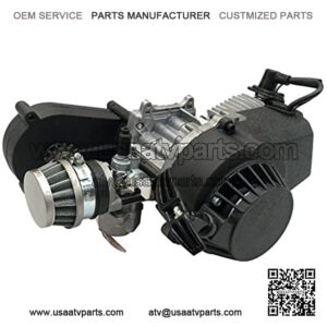 2 Stroke Engine Motor With Gear Box for 47cc 49cc 50cc Mini Pocket Bike Gas G-Scooter ATV Quad Bicycle Dirt Pit Bikes