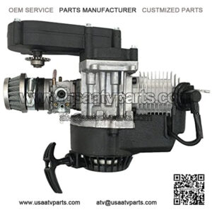 49cc 2-Stroke Motor Engine Assembly for Pocket Bike Mini ATV Scooter