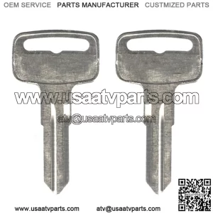 Replacement Key Blank Fits 2004 2005 2006 2007 2008 Yamaha Rhino 450 660 700 (Fits: Yamaha Rhino 660)