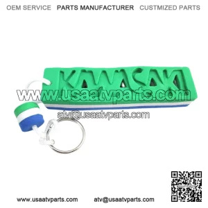 Kawasaki Sponge Keychain  Durable and Absorbent ATV Accessory