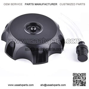 50mm CNC Fuel Cap Gas Tank Cap Replacement for 50cc 70cc 90cc 110cc 125cc 140cc 150cc 160cc Pit Dirt Motor Bike Dirt Bike ATV Taotao SSR Roketa Black