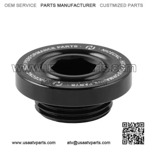 Anodize Crankcase Oil Filler Drain Plug W/ O-Ring For Yamaha 700 700R (For: More than one vehicle)