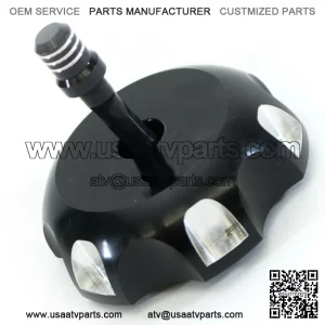 TRX 450R TRX450R  400EX 400X Billet Gas Cap  Black 408 T6 B