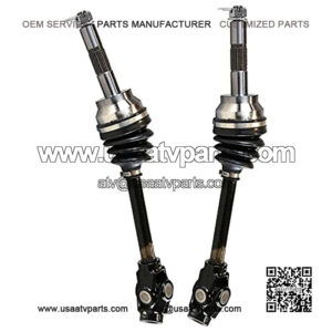 8008PR Pair of 2 Front Driver and Passenger Side ATV CV Axle Drive Shaft Assembly Replacement for 1997-2006 2007 2008 2009 Polaris Scrambler 500 4x4 2000-2008 Sportsman 500 6x6