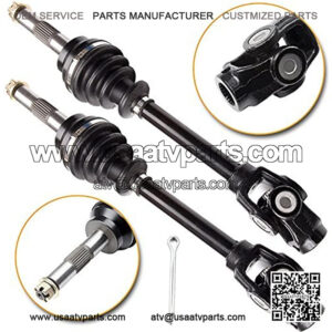 ATV CV Axle Shaft replacement for 1995-2003 Axle Shaft Assemblies Driving Shaft CV Boot joints Front Left Right