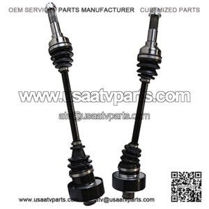 Pair of 2 Rear Driver and Passenger Side ATV CV Axle Drive Shaft Assembly Replacement for 2006 2007 2008 2009 Yamaha YXR45F Rhino 450 2006 2007 YXR66F Rhino 660 4X4