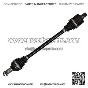 Length Rear Axle: ADR Replacement CV Shaft Rear Axles Compatible with Polaris Ranger XP 900 2013-2018 and 900XP Crew 2014-2018 - ATV and UTV Accessories and OEM Replacement Parts