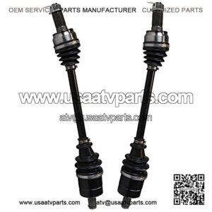 Pair of 2 Front Driver and Passenger Side ATV CV Axle Drive Shaft Assembly Replacement for 2010 2011 2012 2013 Polaris Sportsman 550 X2 2011-2013 2014 Sportsman Forest 850