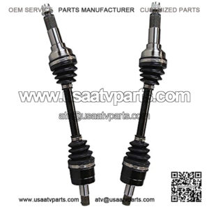 Pair of 2 Front Driver and Passenger Side ATV CV Axle Drive Shaft Assembly Replacement for 2006-2008 2009 2010 Yamaha YFM450FX Wolverine 4x4 2007-2011 YFM350 Grizzly 4x4 Auto