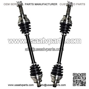 Pair of 2 Rear Driver and Passenger Side ATV CV Axle Drive Shaft Assembly Replacement for 2006 2007 2008 2009 2010 Polaris Hawkeye 2x4 2008-2010 Sportsman 300 400 HO