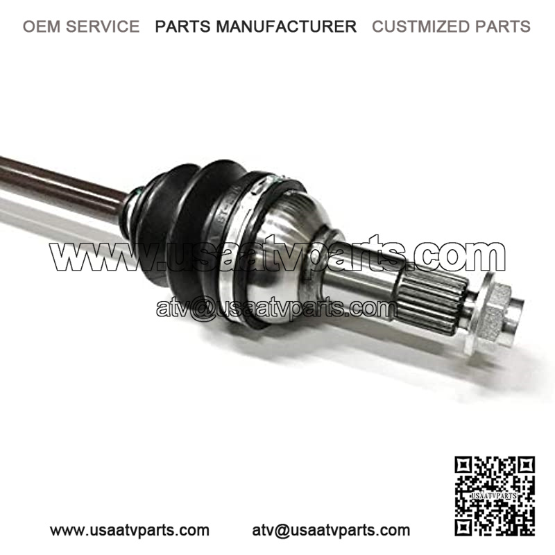 Set of Rear Axle Shafts for Yamaha Grizzly ATVs Fits 550: 2009-14 & 700: 2007-2013 - Image 2