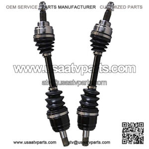 Pair of 2 Front Driver and Passenger Side ATV CV Axle Drive Shaft Assembly Replacement for 2000 2001 2002 2003 2004 2005 Honda TRX350FM 4X4 TRX350FE FourTrax Rancher 4x4 ES