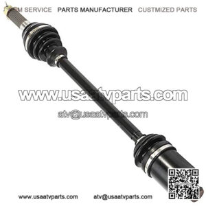 ATV CV Axle Shaft replacement for Rear Left Right Axle Shaft Assemblies Driving Shaft CV Boot joints 2010-2014