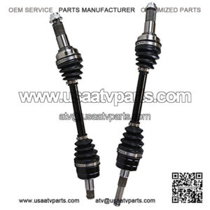 Pair of 2 Front Driver and Passenger Side ATV CV Axle Drive Shaft Assembly Replacement for 2003 2004 2005 2006 2007 2008 Yamaha YFM660F Grizzly 4x4