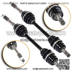 ATV CV Axle Shaft replacement for 2005-2016 Axle Shaft Assemblies Driving Shaft CV Boot joints Front Left Right