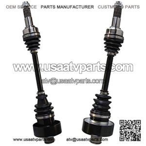 Pair of 2 Rear Driver and Passenger Side ATV CV Axle Drive Shaft Assembly Replacement for 2003 2004 2005 2006 2007 2008 Yamaha YFM660F Grizzly 4x4
