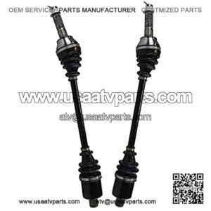 Pair of 2 Rear Driver and Passenger Side ATV CV Axle Drive Shaft Assembly Replacement for 2010-2012 Polaris Ranger 800 XP EPS 2010 2011 2012 2013 2014 Ranger 800 Crew 4X4