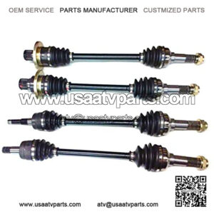 Set of CV Axle Shafts for Yamaha Rhino 450 2004-2007 & Rhino 660 2004-2007 4x4 UTV