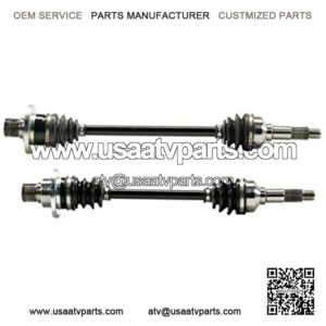 Pair of Rear CV Axle Shafts for Yamaha Rhino 700 4x4 2008-2013 UTV
