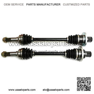 Pair of Rear CV Axle Shafts for Yamaha Rhino 450, Rhino 660 4x4 UTV