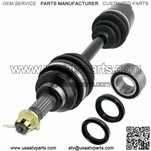 Front Left CV Joint Axle for Honda TRX450FE TRX450FM Foreman 450 Es S 2002-2004