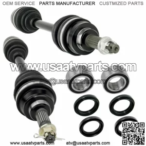 Front CV Joint Axle for Honda TRX500FPA Foreman Rubicon 500 4X4 Eps 2009-2014