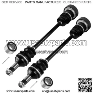 2x Rear CV Joint Axle w/ Bearings for Arctic Cat Prowler 1000 XTZ 2009 - 2014