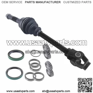 Polaris Sportsman front left or right cv axle & wheel bearing kit 500 500 HO