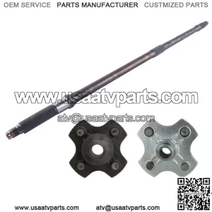 Honda  Rear wheel axle and hubs TRX 400 TRX450 Fourtrax Foreman 1995 - 2004
