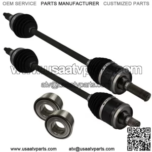 Kawasaki Teryx KRX 1000 front cv axles & wheel bearings set 2020 2021 59266-0732