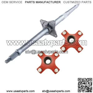 Honda rear wheel axle and hubs TRX 450R / 450ER 2004 2005 2006 2007 - 2014