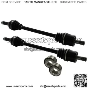 Honda rear cv axle & wheel bearing set Pioneer 1000