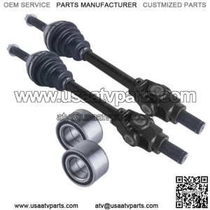 Polaris Sportsman front cv axles & wheel bearings set 500 600 700 2002 - 2004