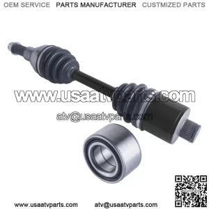 Polaris Sportsman rear left or right cv axle & wheel bearing 335 400 500 1999-02