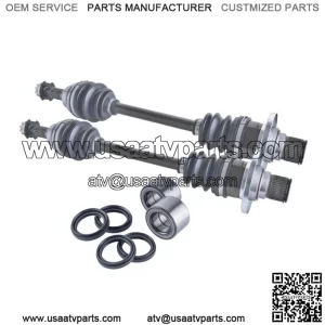 Suzuki King Quad 450 500 700 750 rear cv axles wheel bearings & seals set