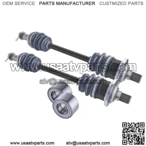 Arctic Cat 1000 650 700 rear cv axles & wheel bearings set 2005 2006 2007 - 2011