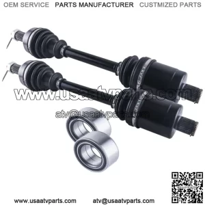 Polaris RZR 900 50" & 55" rear cv axles & wheel bearings set 1333080