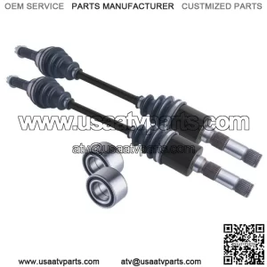 Bobcat 3400 Series rear cv axles & wheel bearings set Serial # AJN 2010 - 2015