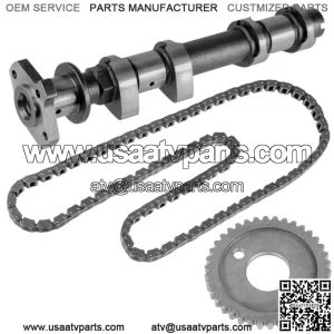 Fits Polaris RZR XP 4 900 Exhaust Camshaft w/ Timing Chain Sprocket 2012 2013  (For: Polaris)