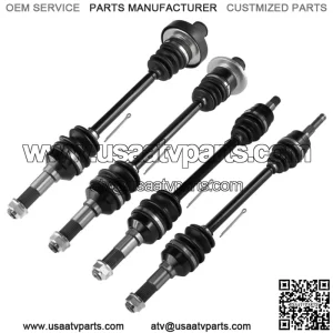 Front Rear LH RH Axles for Yamaha Rhino 660 YXR660F 06-07 / 450 YXR450F 06-09 (Fits: Yamaha Rhino 660)